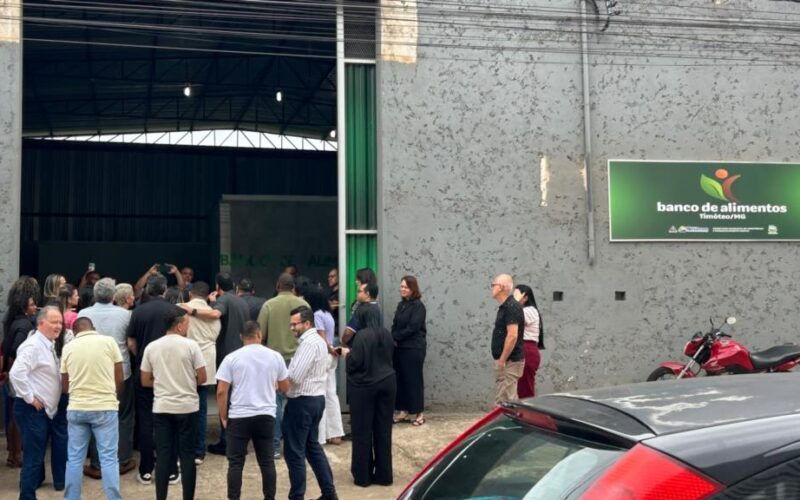 Timóteo inaugura Banco de Alimentos para combater desperdício e atender famílias em vulnerabilidade