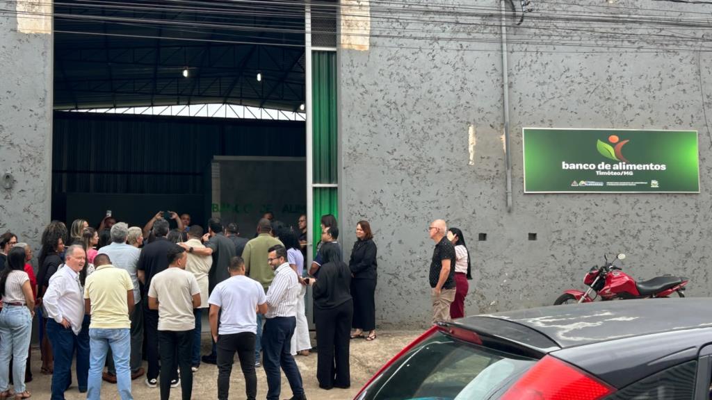 Inauguração do Banco de Alimentos de Timóteo